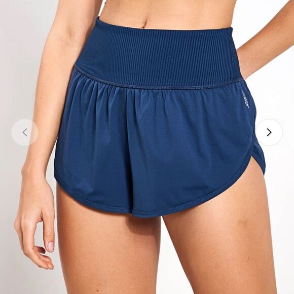 Free People Movement Game Time Shorts in Yellow - Picture 1 of 13